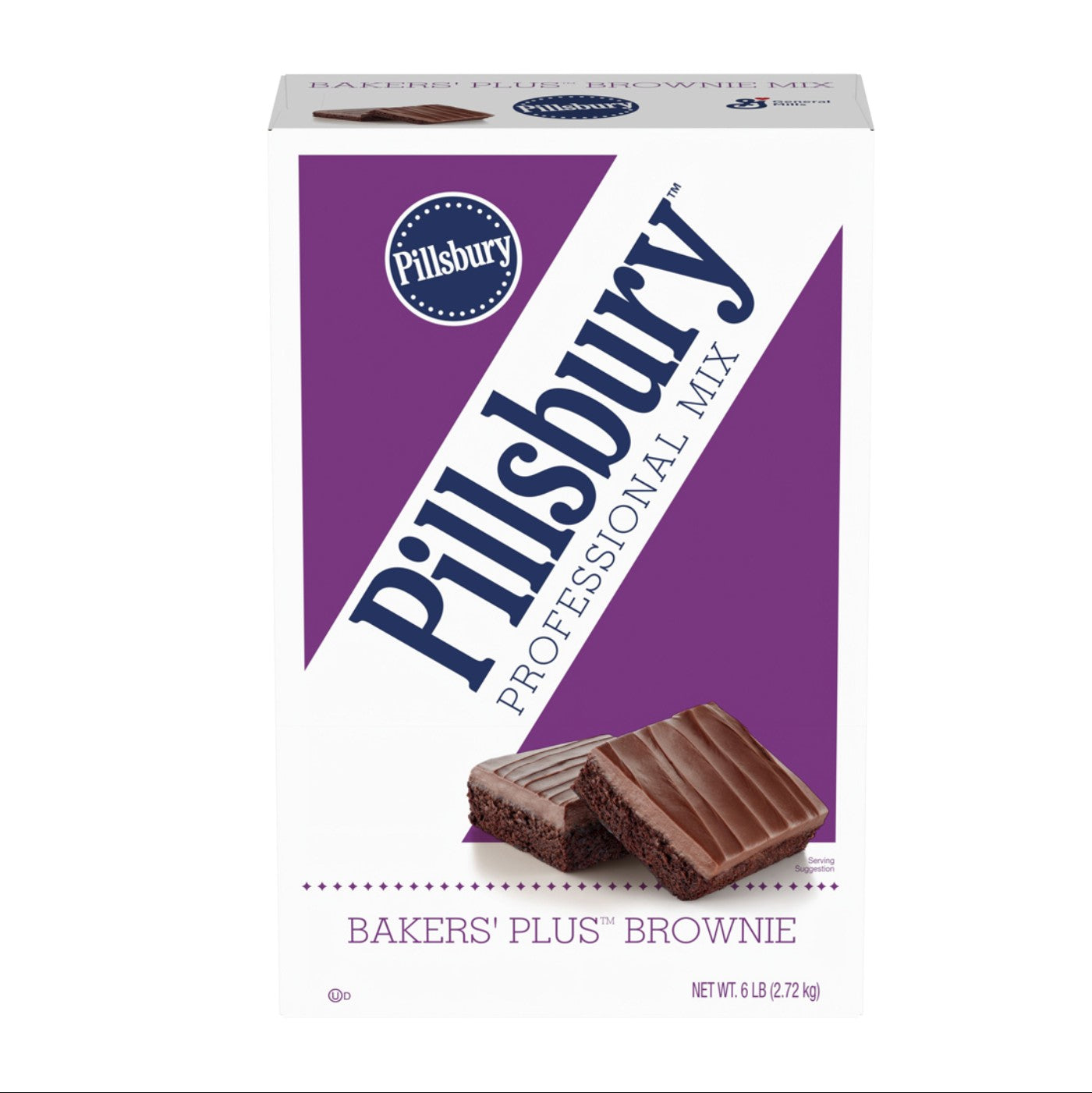 Pre- Mezcla de Brownie - Premium Pillsbury™ Bakers' Plus 6 lbs.