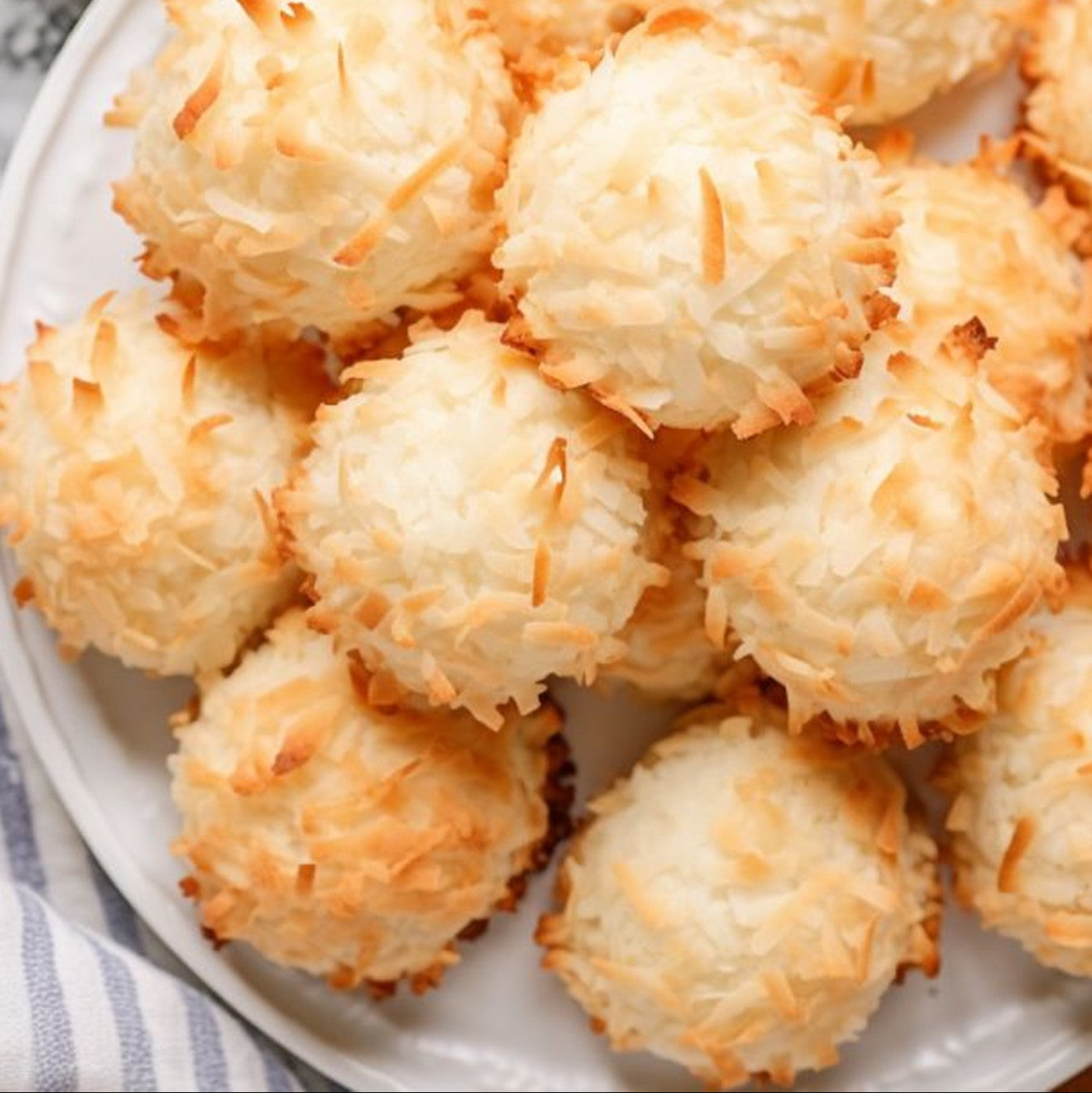 Pre-Mezcla Coconut Macaroon Cookie Tegral - 25 lbs.