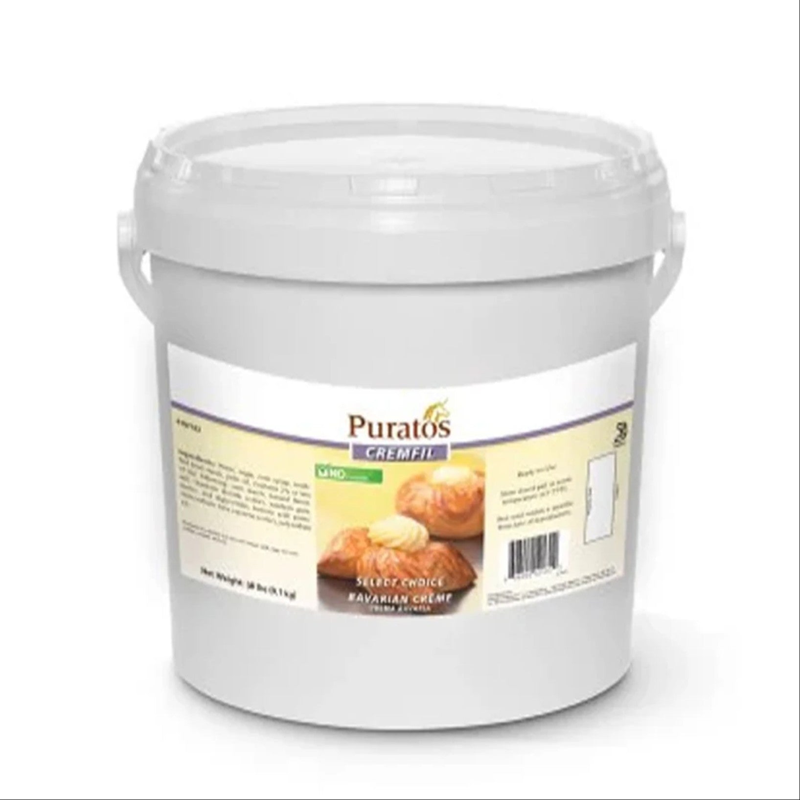 Relleno & Cubierta de Crema Bavarian - 38 lbs.