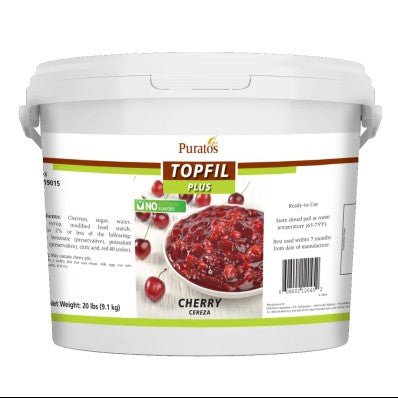 Relleno Paila Cherry Filling Topfil 20 lbs.