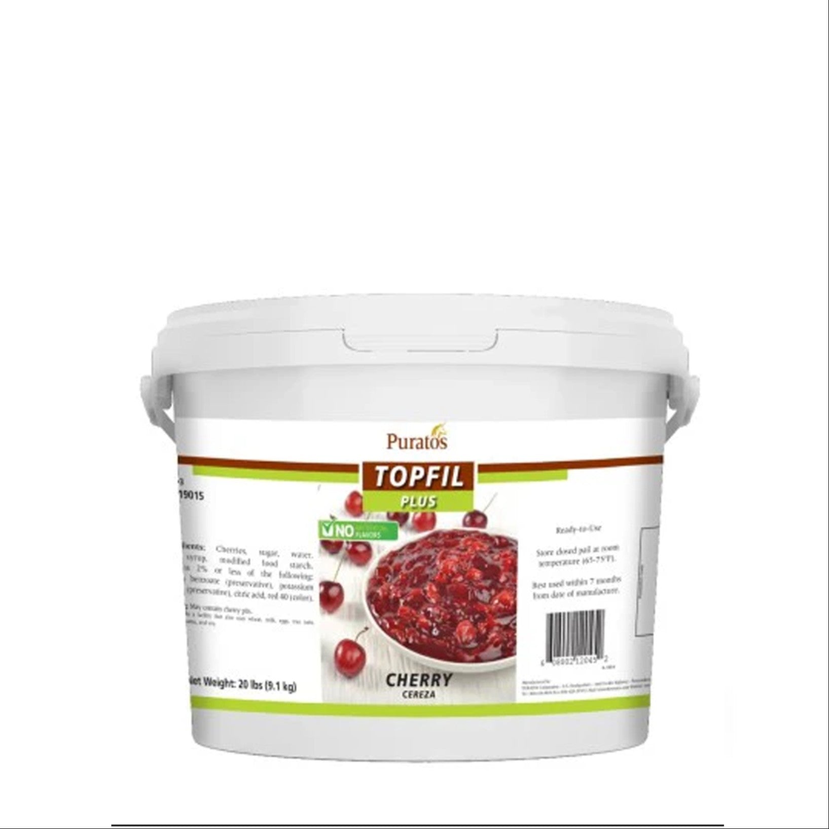 Relleno & Cubierta de Cherry Filling Topfil - 20 lbs.
