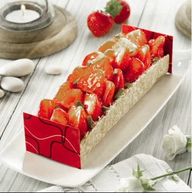 Relleno & Cubierta de Strawberry Glaze - 20 lbs.