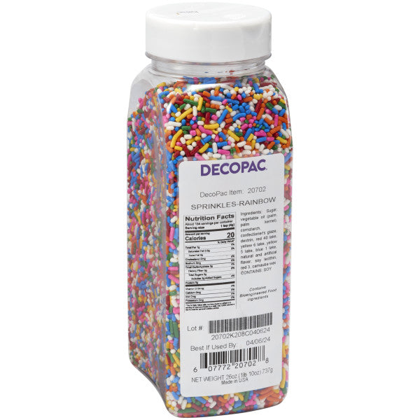 Sprinkles-Rainbow – 26 oz.