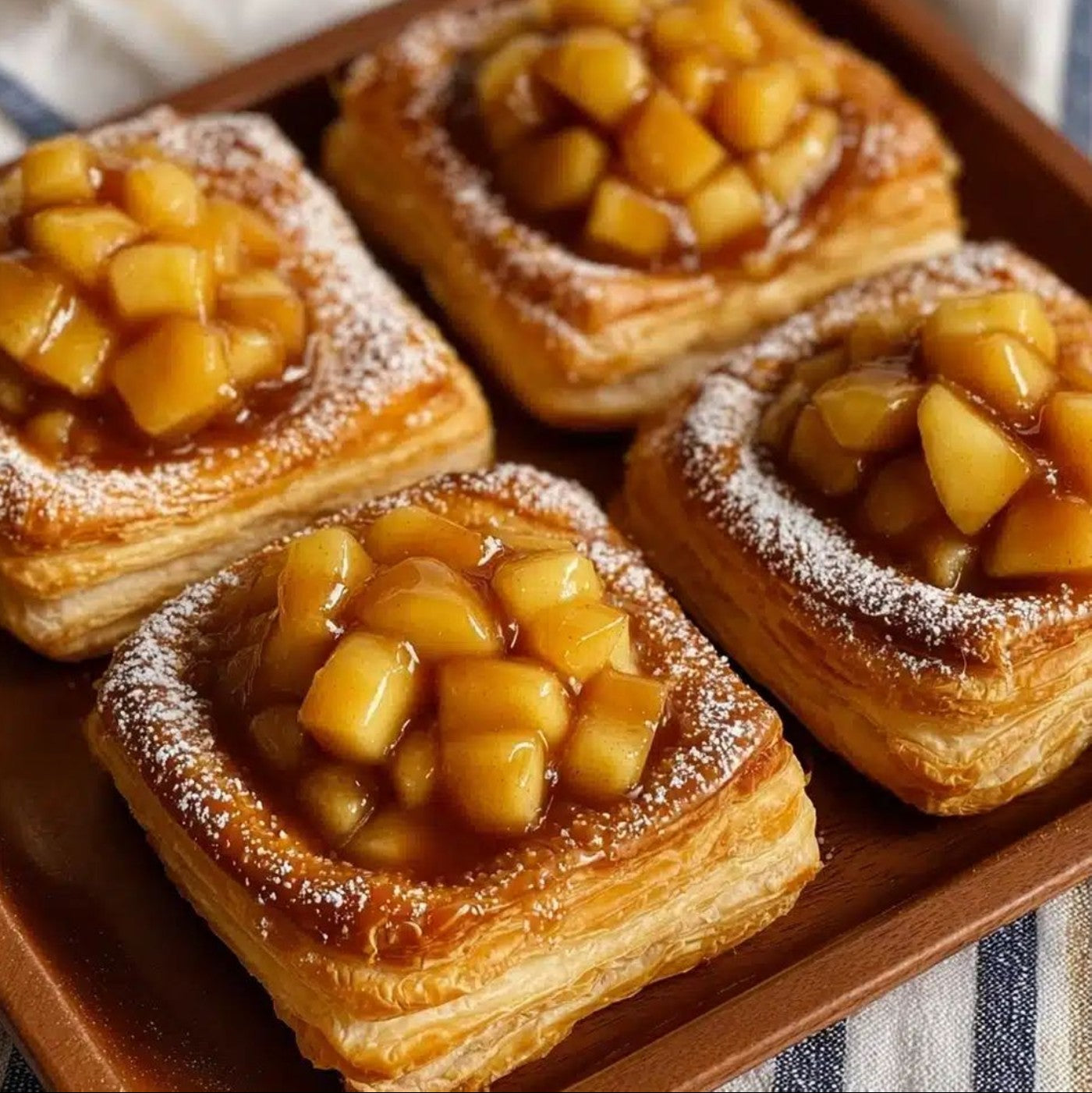 Relleno & Cubierta de Manzanas Picadas-Apple Turnover - 19 lbs.