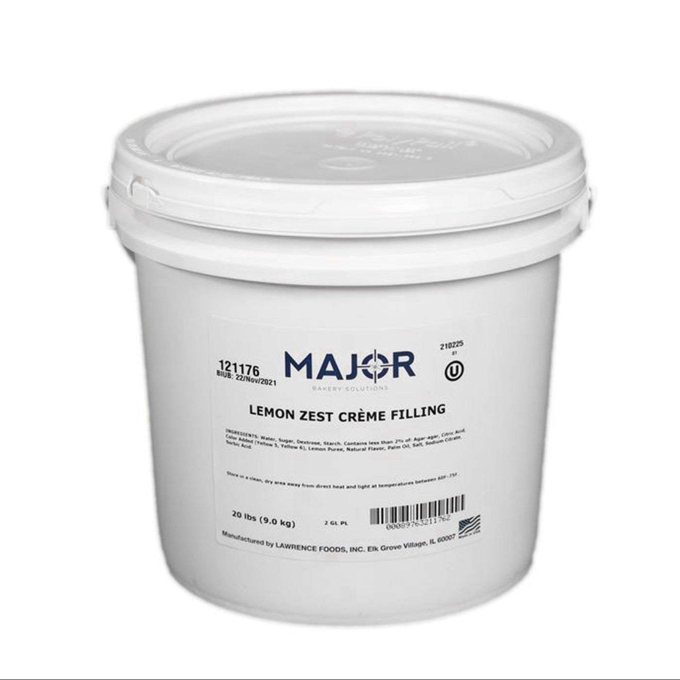 Relleno Lemon Zest Creme Filling 20 lbs.