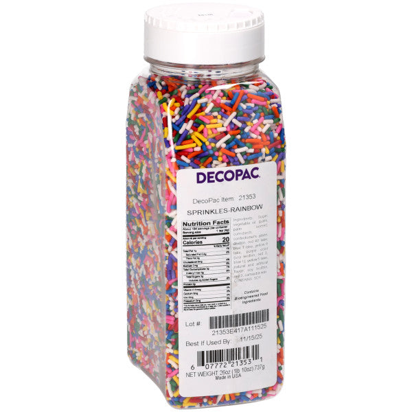 Sprinkles-Rainbow Mix – 26 oz