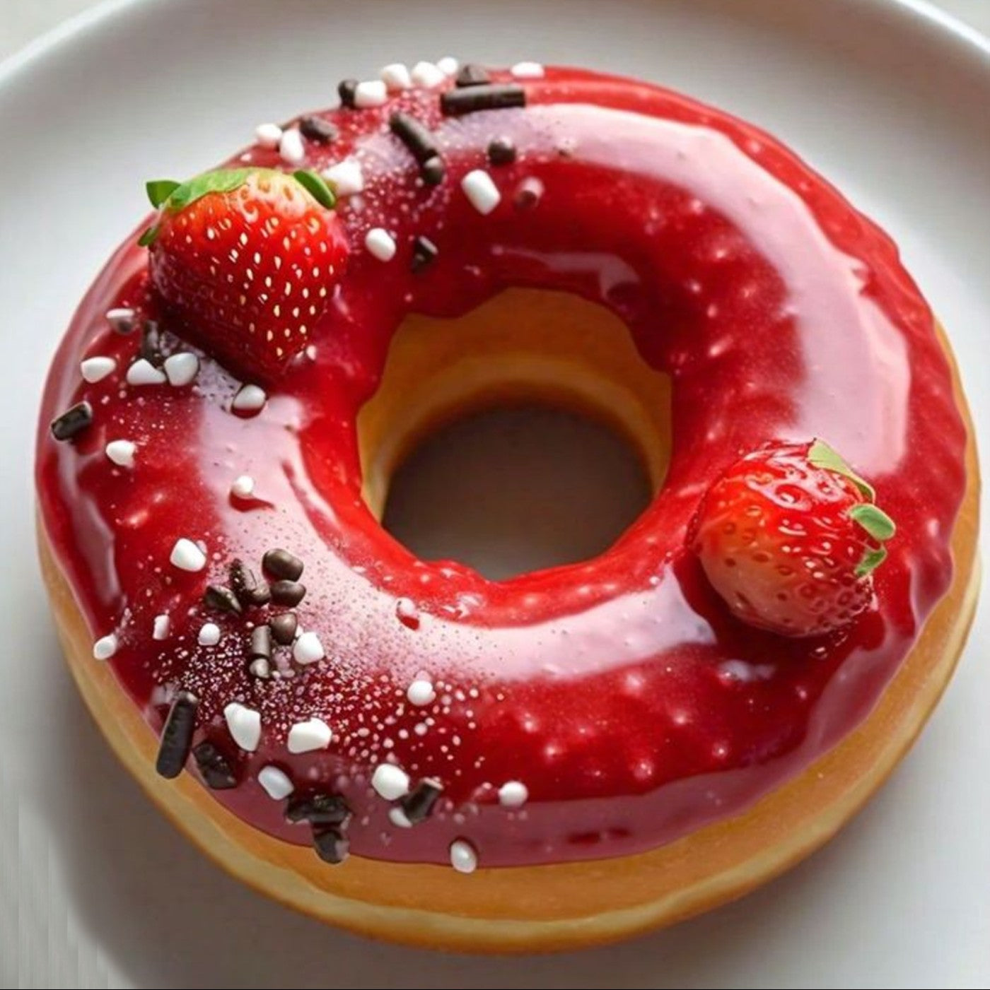 Relleno & Cubierta de Strawberry Glaze - 20 lbs.
