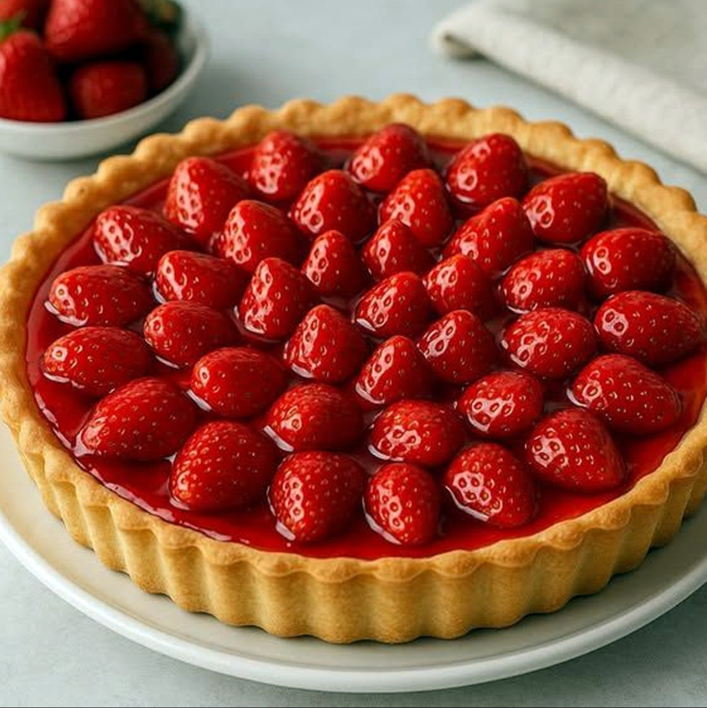 Relleno & Cubierta de Strawberry Glaze - 20 lbs.