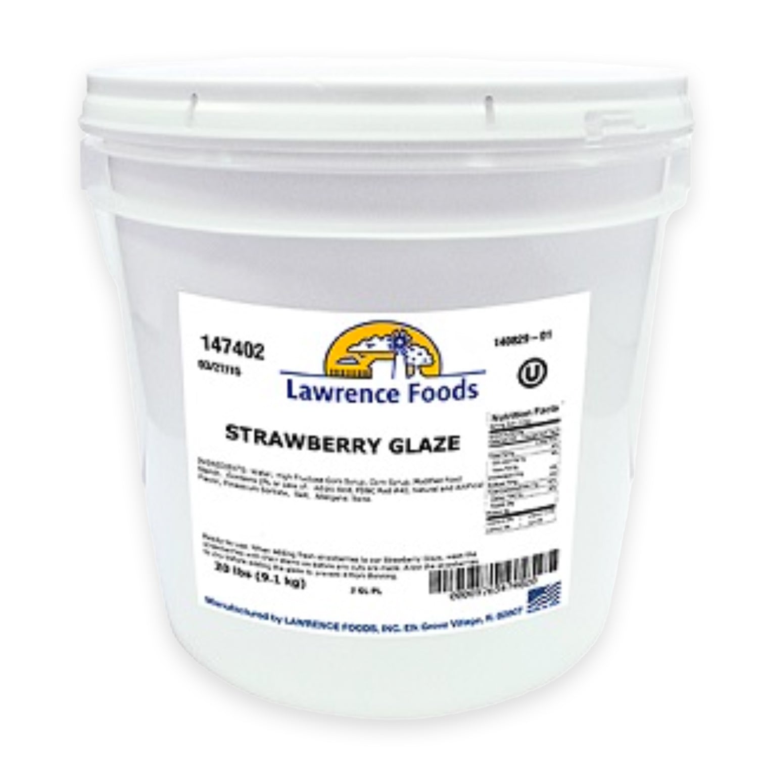 Relleno Strawberry Glaze - 20lb
