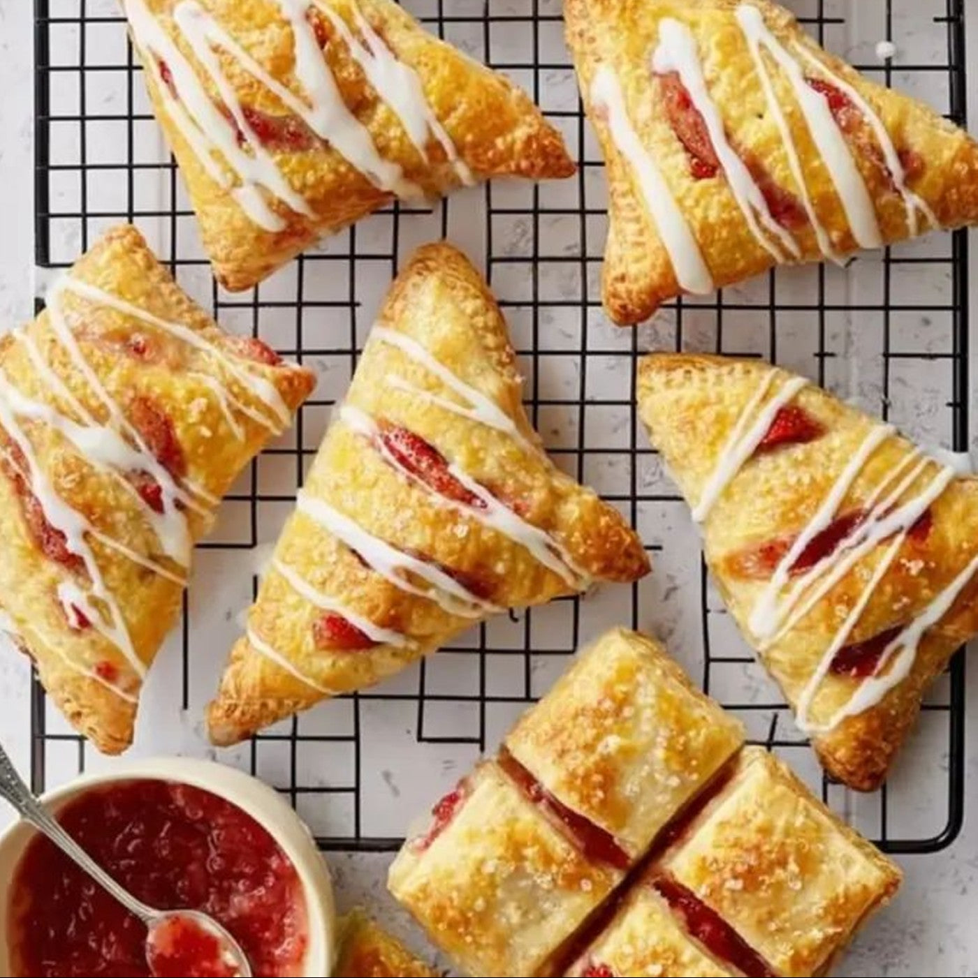 Relleno & Cubierta de Strawberry Fill-N-Top - 20 lbs.