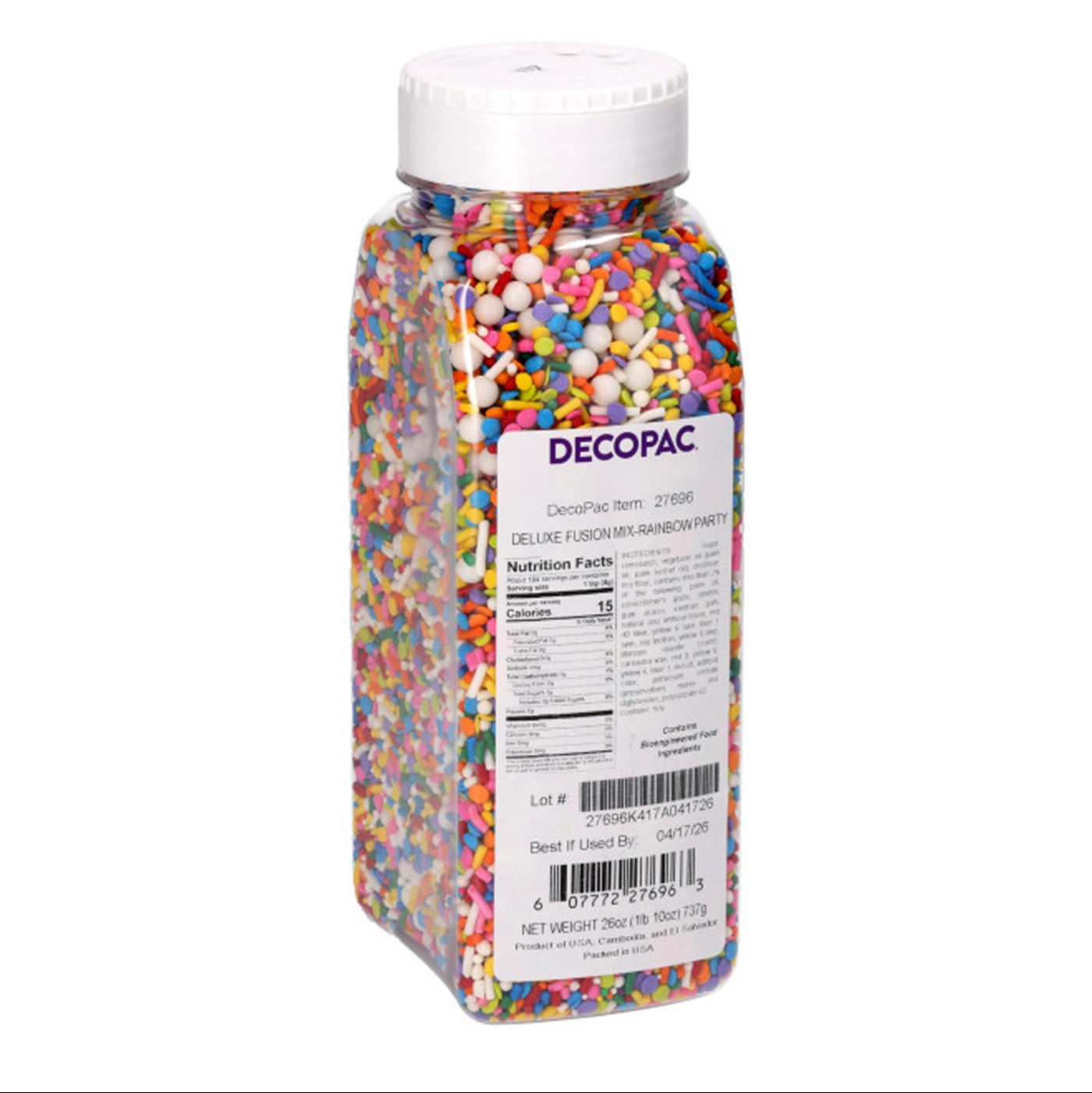 Deluxe Fusion Mix–Rainbow Party - 26 oz.