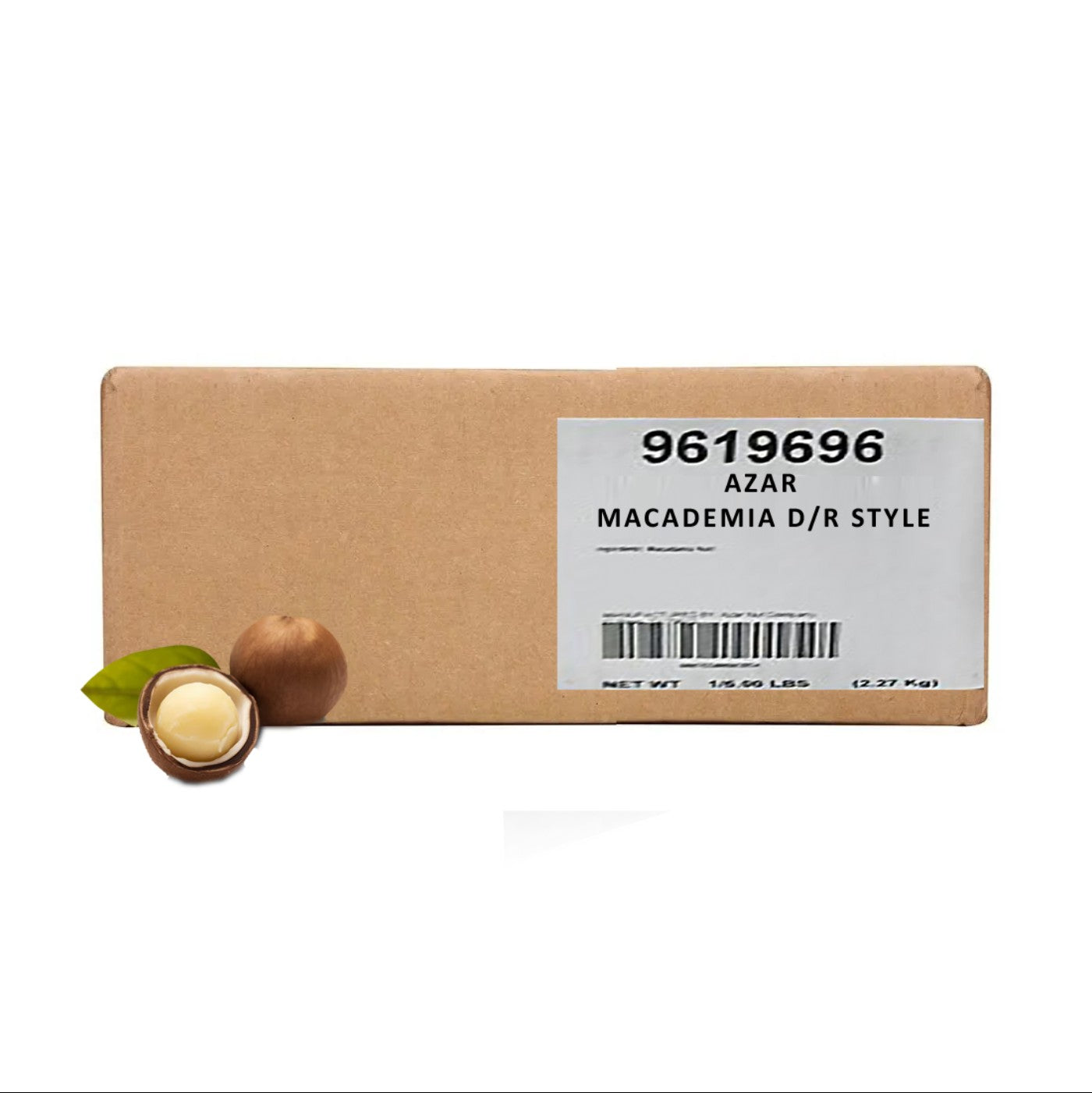Macadamia en Trozos Sin Sal - 5 lbs.