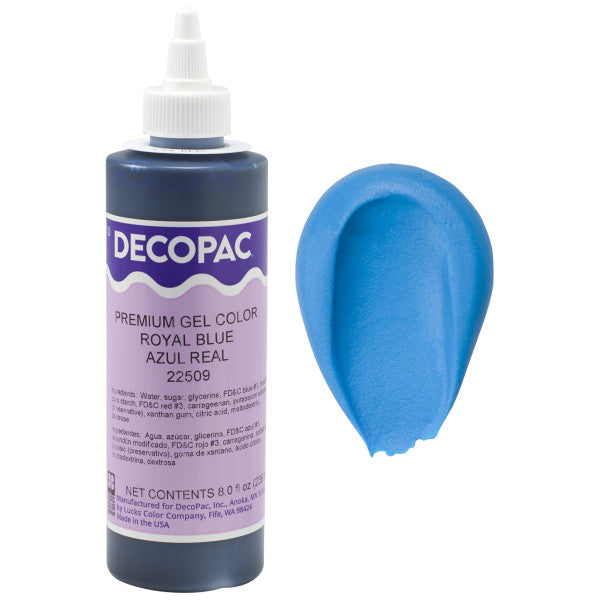 Premium Gel Color Royal Blue - 8 oz.