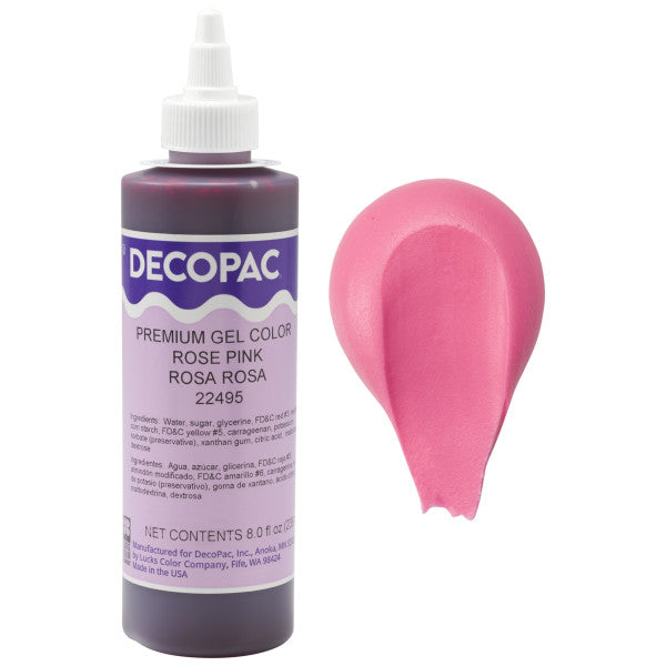 Premium Gel Color Rose Pink - 8 oz.