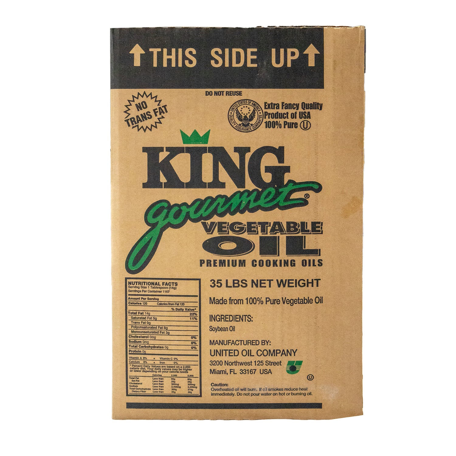 Aceite Vegetal - 35lb