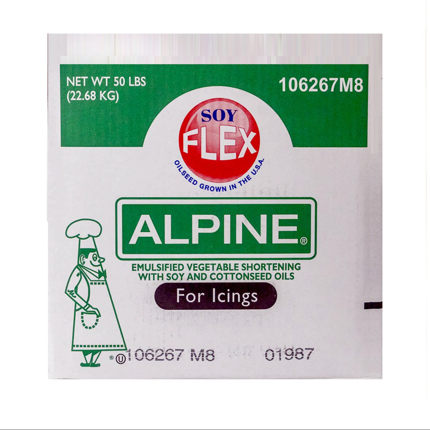 Manteca Emulsificada 100% Vegetal - 50lb