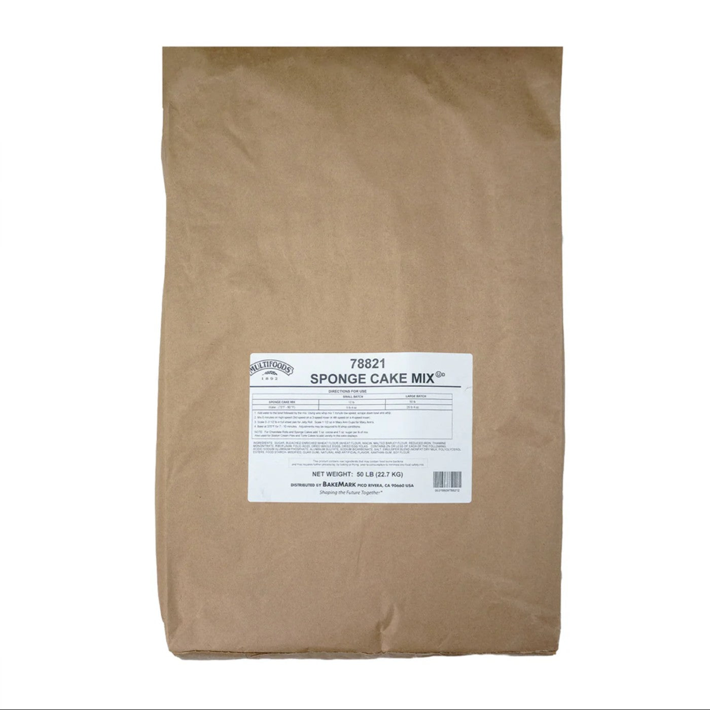 Pre-Mezcla Sponge Cake