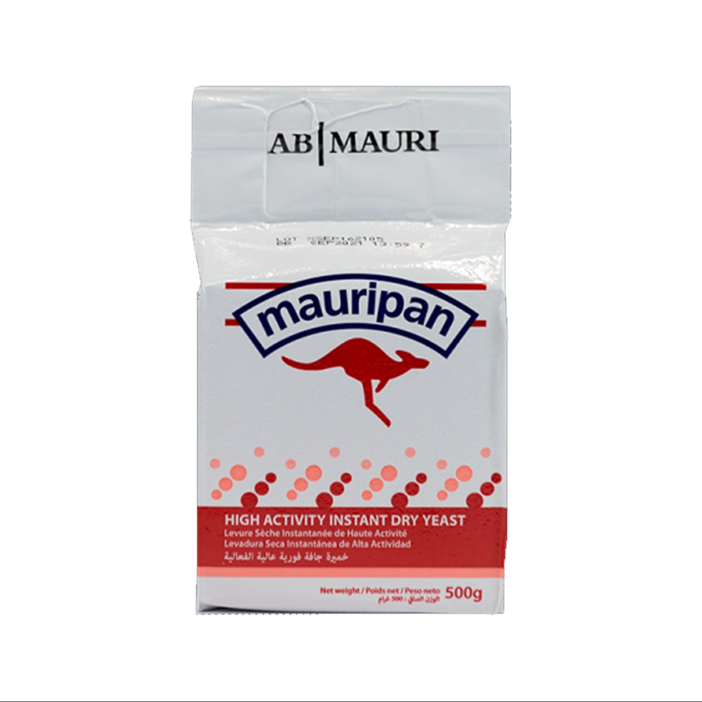 Levadura Mauripan Rojo - 450 g.