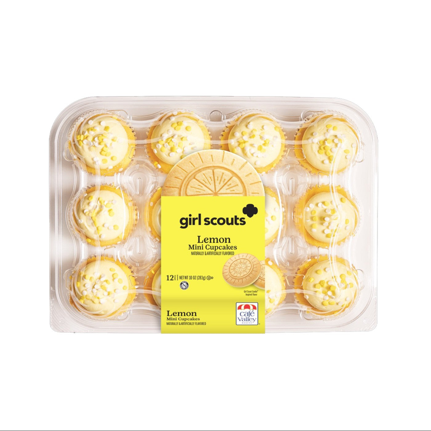 Cupcakes 12 ct GS Lemon - 16 / 10 oz (Producto por Orden Especial)