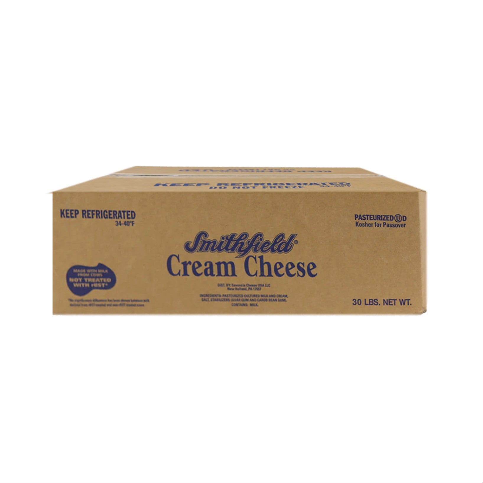 Queso Crema Neufchatel - 30 lbs.