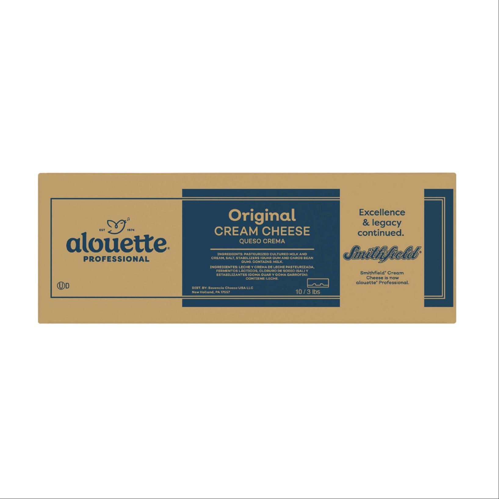 Queso Crema (Alouette) - 10 / 3 lbs.
