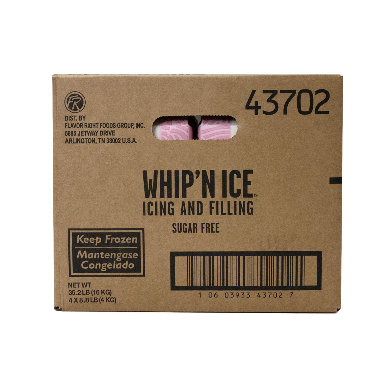 Whip’n Ice Icing y Filling - Sugar Free Flavor Right™