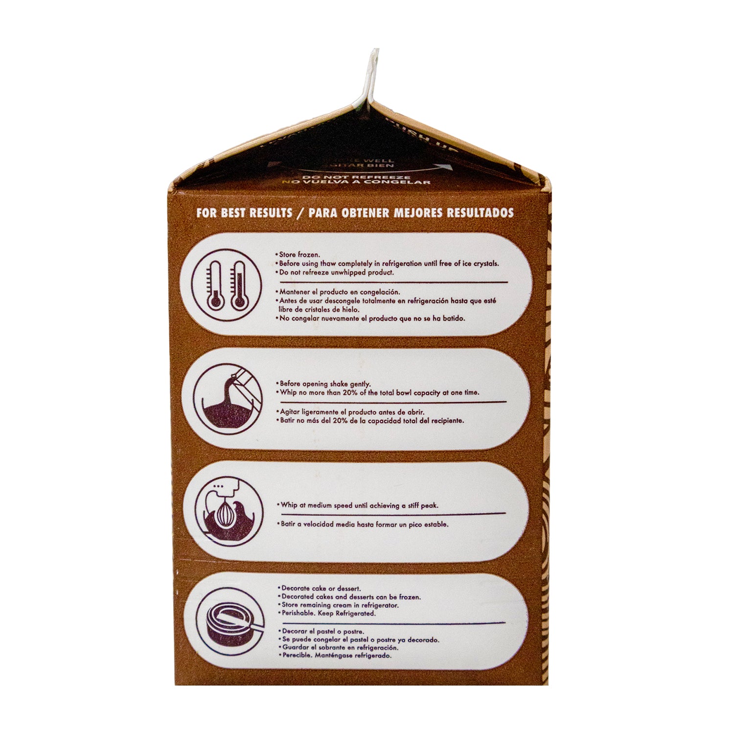 Whip’n Ice Icing y Filling - Chocolate Flavor Right™