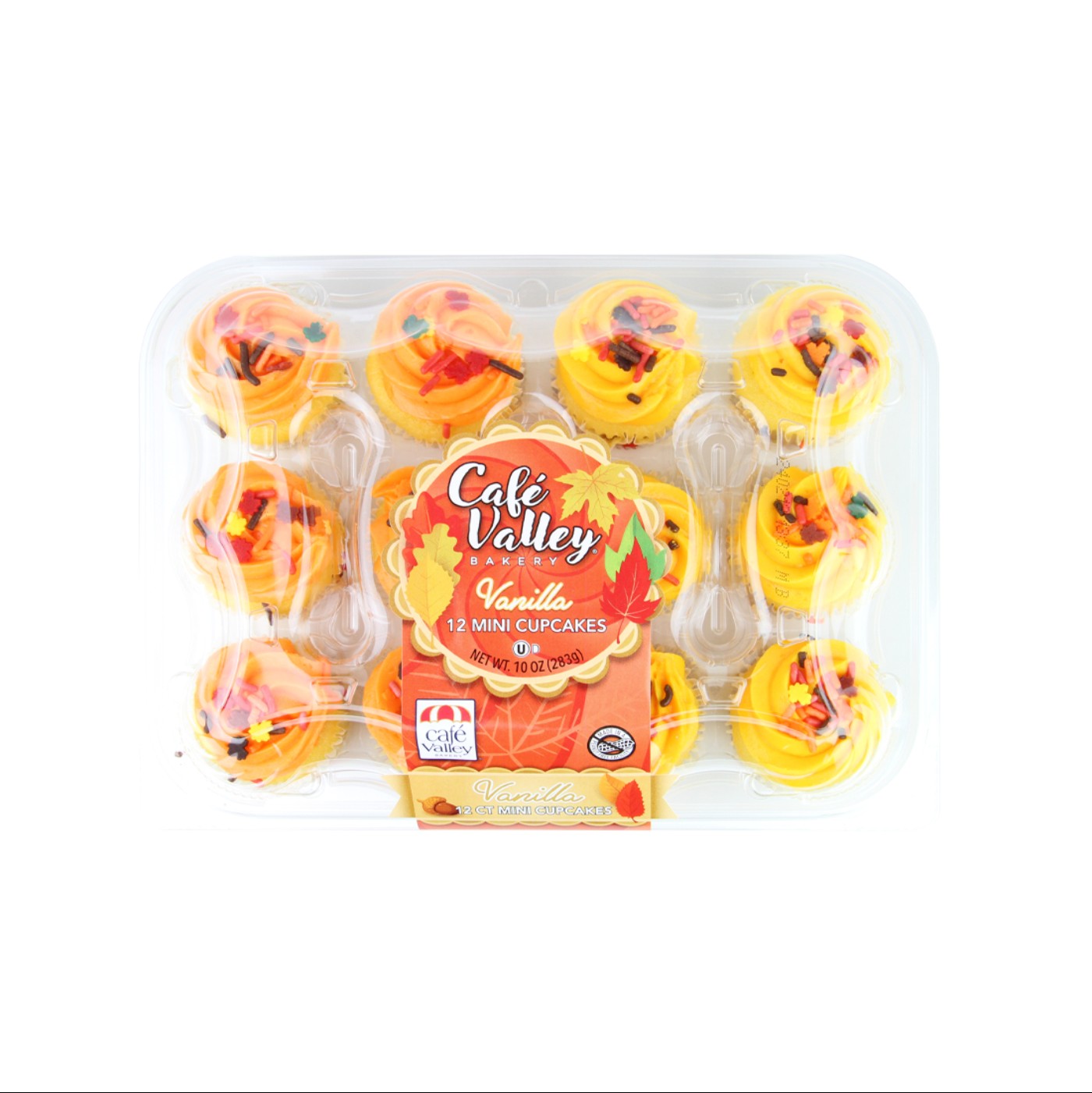 Cupcakes 12 ct Fall Vanilla - 16 / 10 oz (Producto de Época)