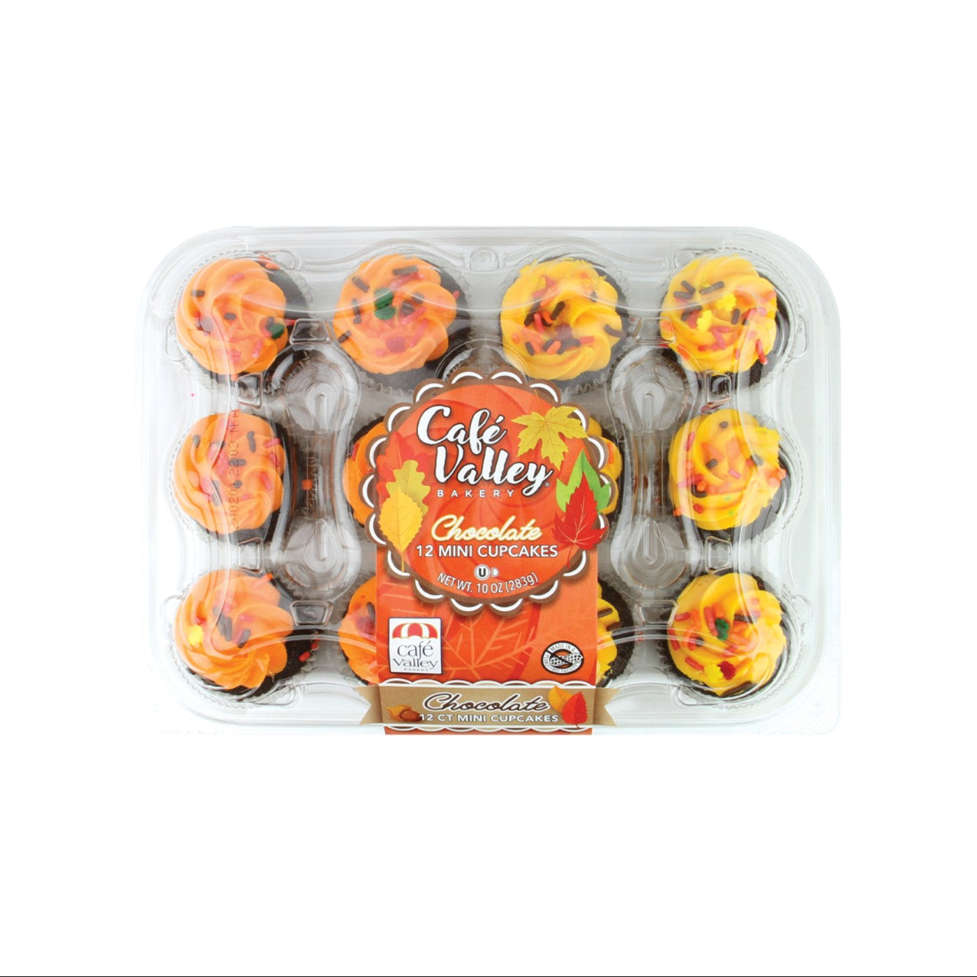 Cupcakes 12 ct Fall Chocolate - 16 / 10 oz (Producto de Época)