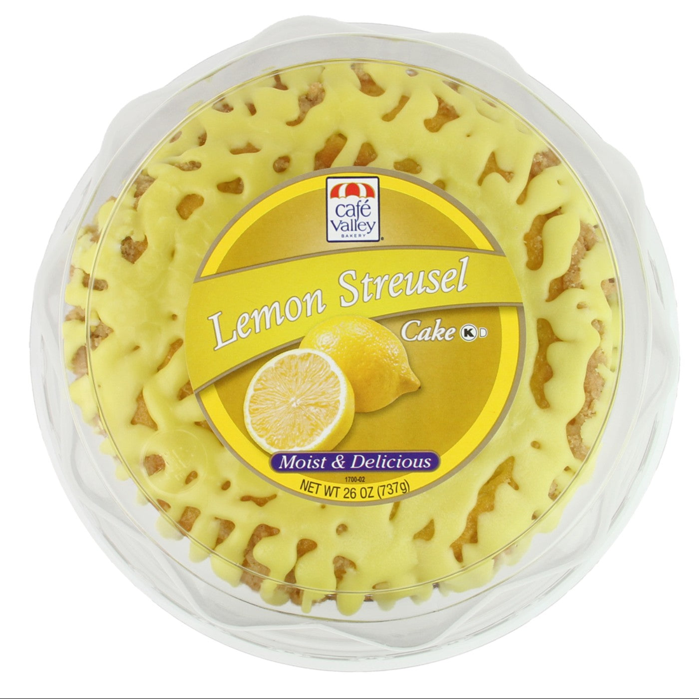 Bizcocho Bundt Lemon Streusel - 9 / 26 oz