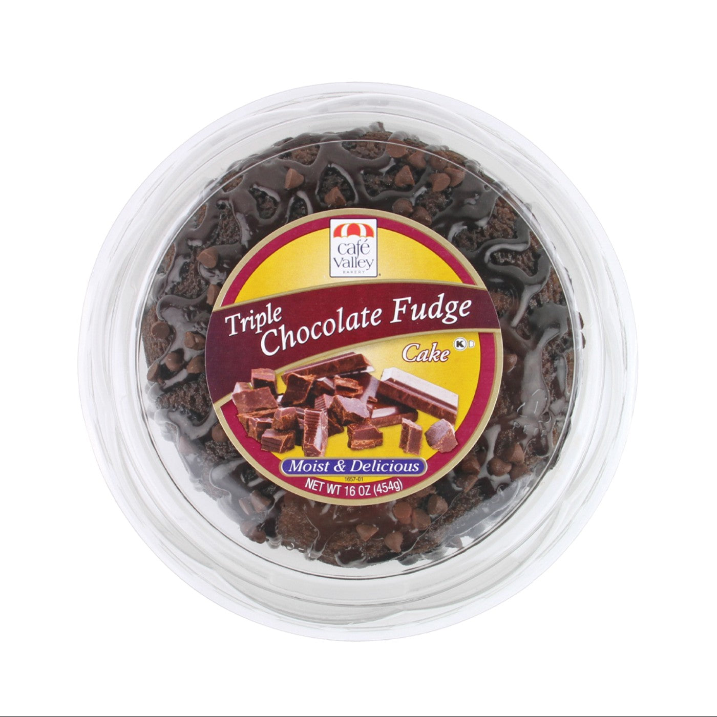 Bizcocho Bundt Triple Chocolate Fudge - 12 / 16 oz