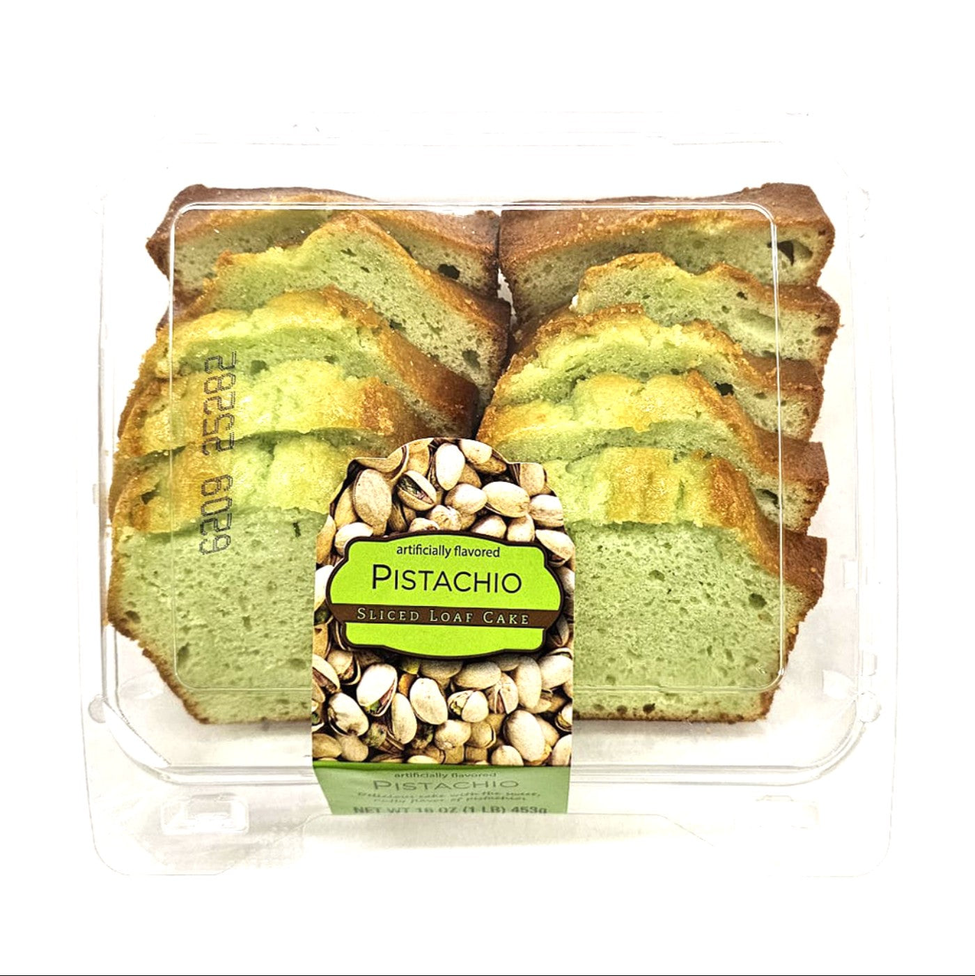 Bizcocho Sliced Pistacho - 12 / 16 oz