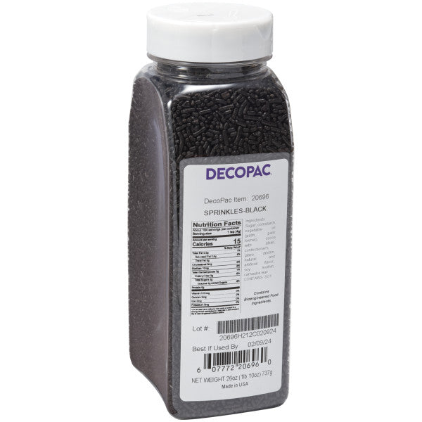 Sprinkles-Black – 26 oz.