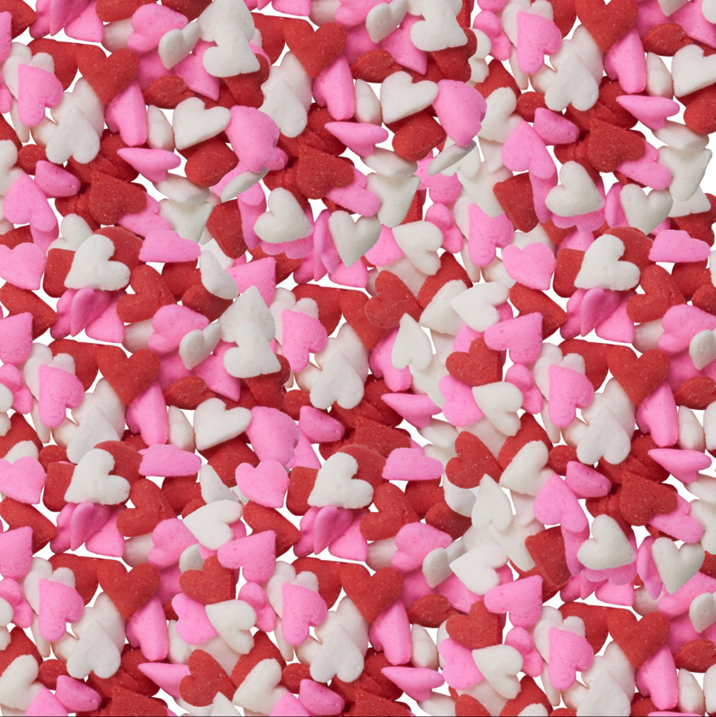Quins Confetti–Mini Hearts - 18 oz.