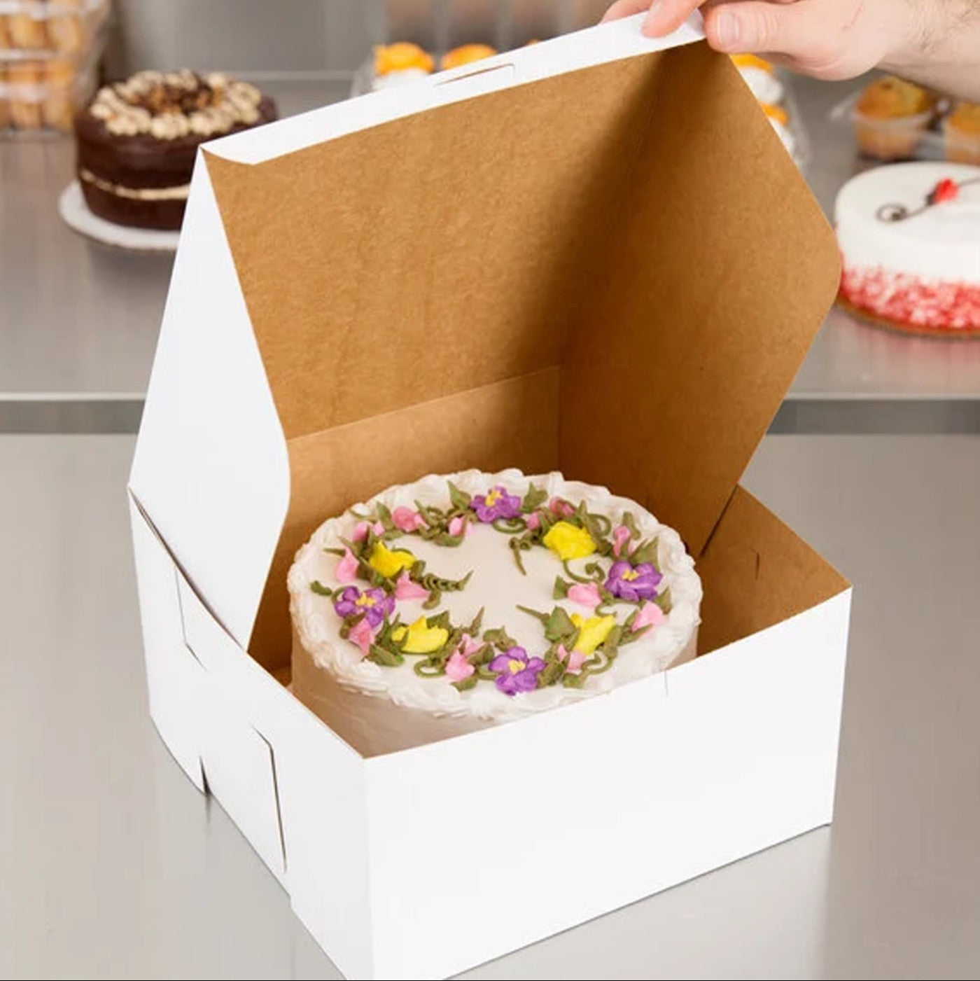 Caja Blanca Premium 10x10x5 ½ - 1 / 100