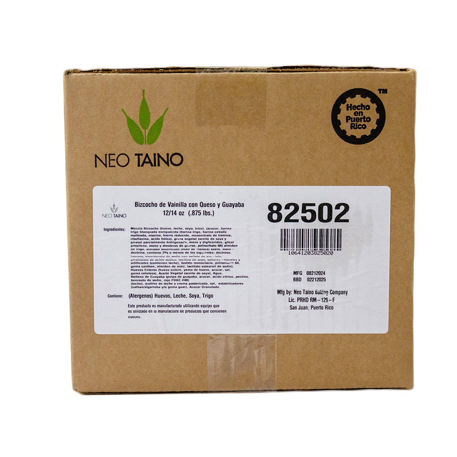 Bizcocho con Queso-Guayaba - 12 / 14 oz