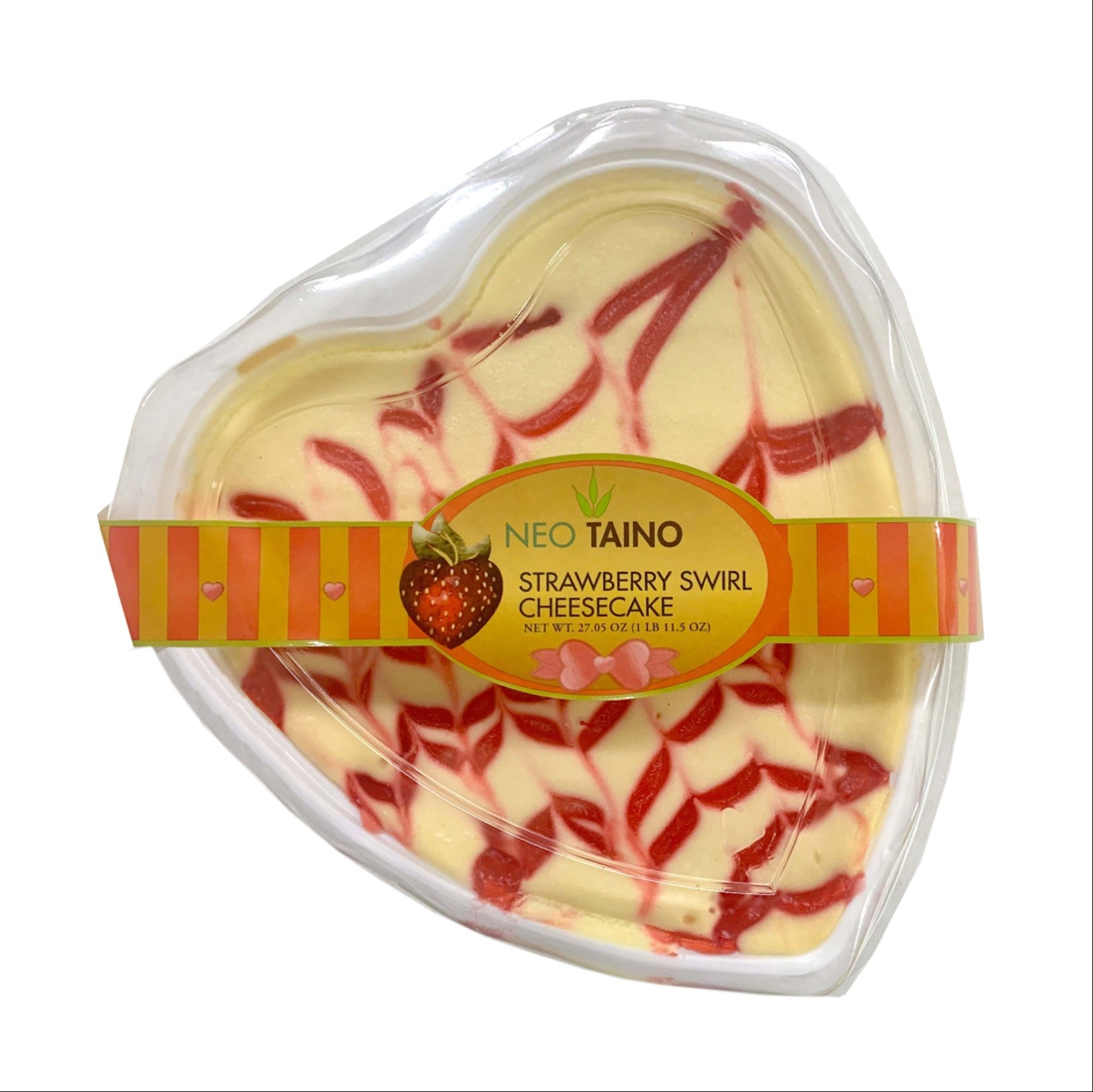 Cheesecake Strawberry Heart - 8 / 27.5 oz (Producto de Temporada)