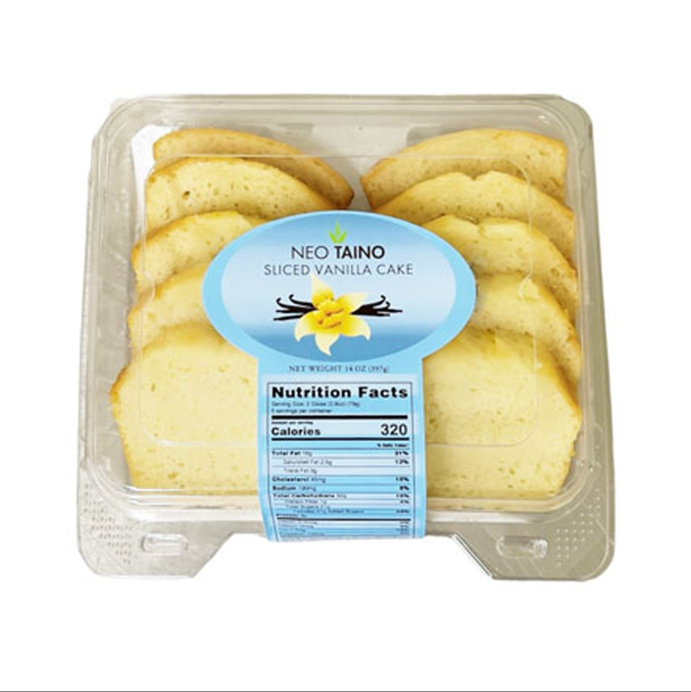 Bizcocho Sliced Vanilla Crème Cake - 12 / 14 oz