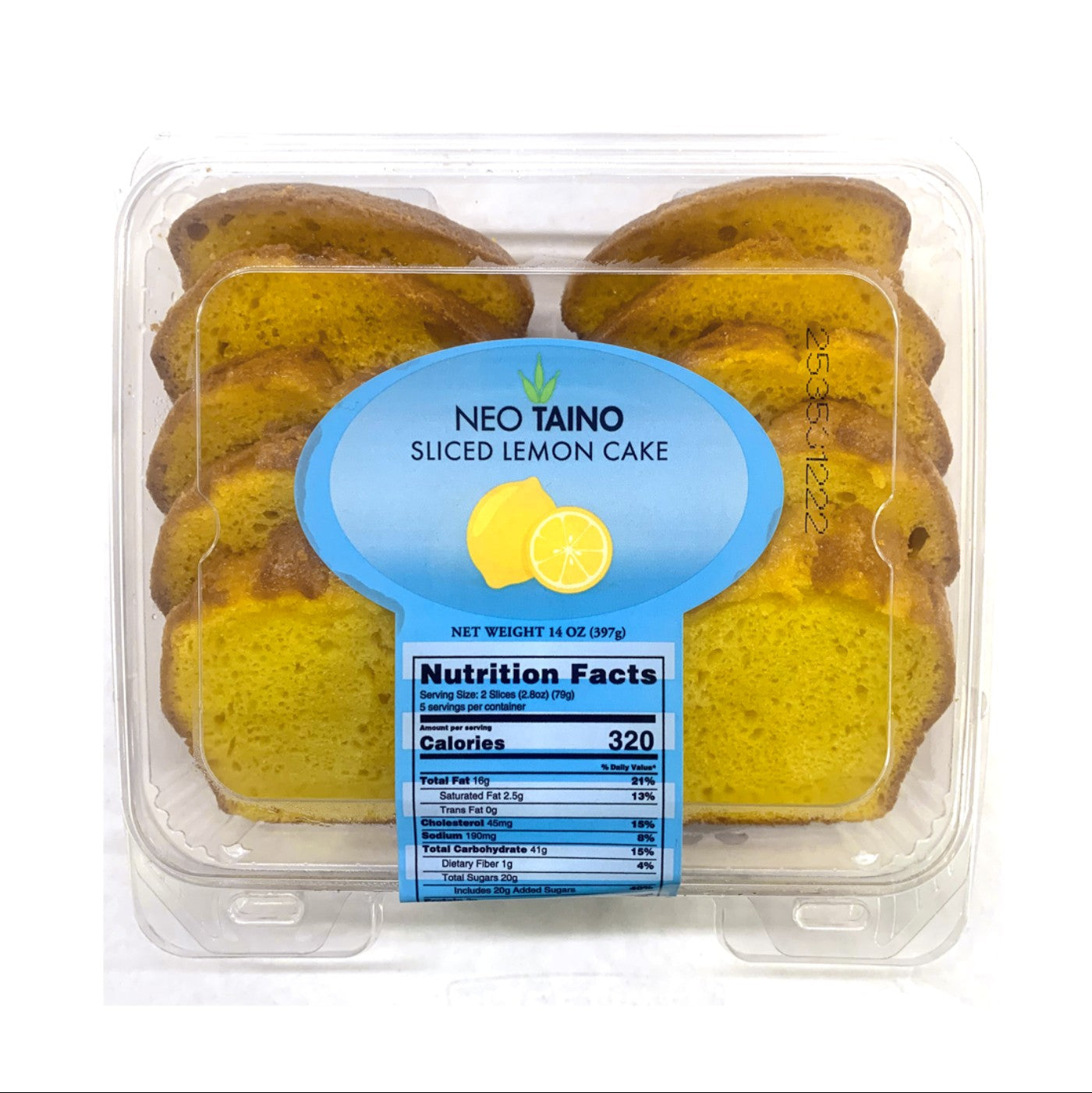 Bizcocho Sliced Lemon Crème Cake - 12 / 14 oz