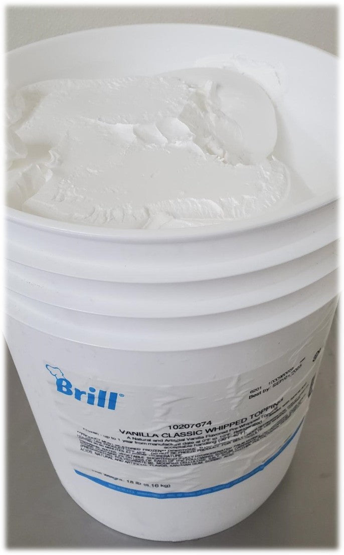 Whipped Vanilla Classic Topping RTU
