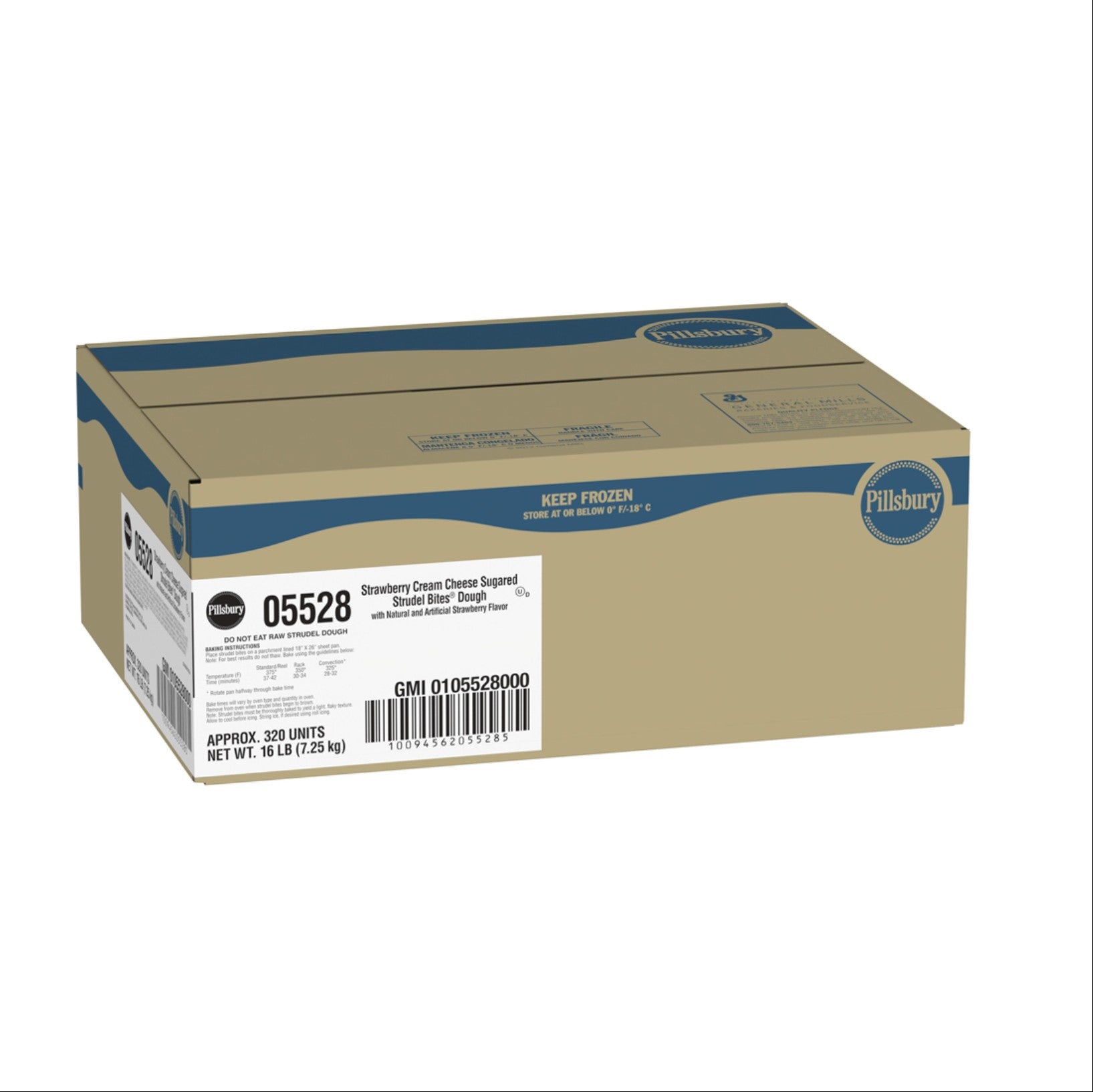 Hojaldre Puff Strudel Bites Strawberry/Cheese - 0.8 oz.