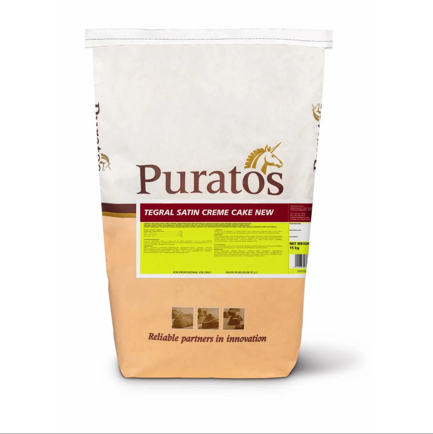 Base Easy Satin Supreme Crème Cake Bag 50lb