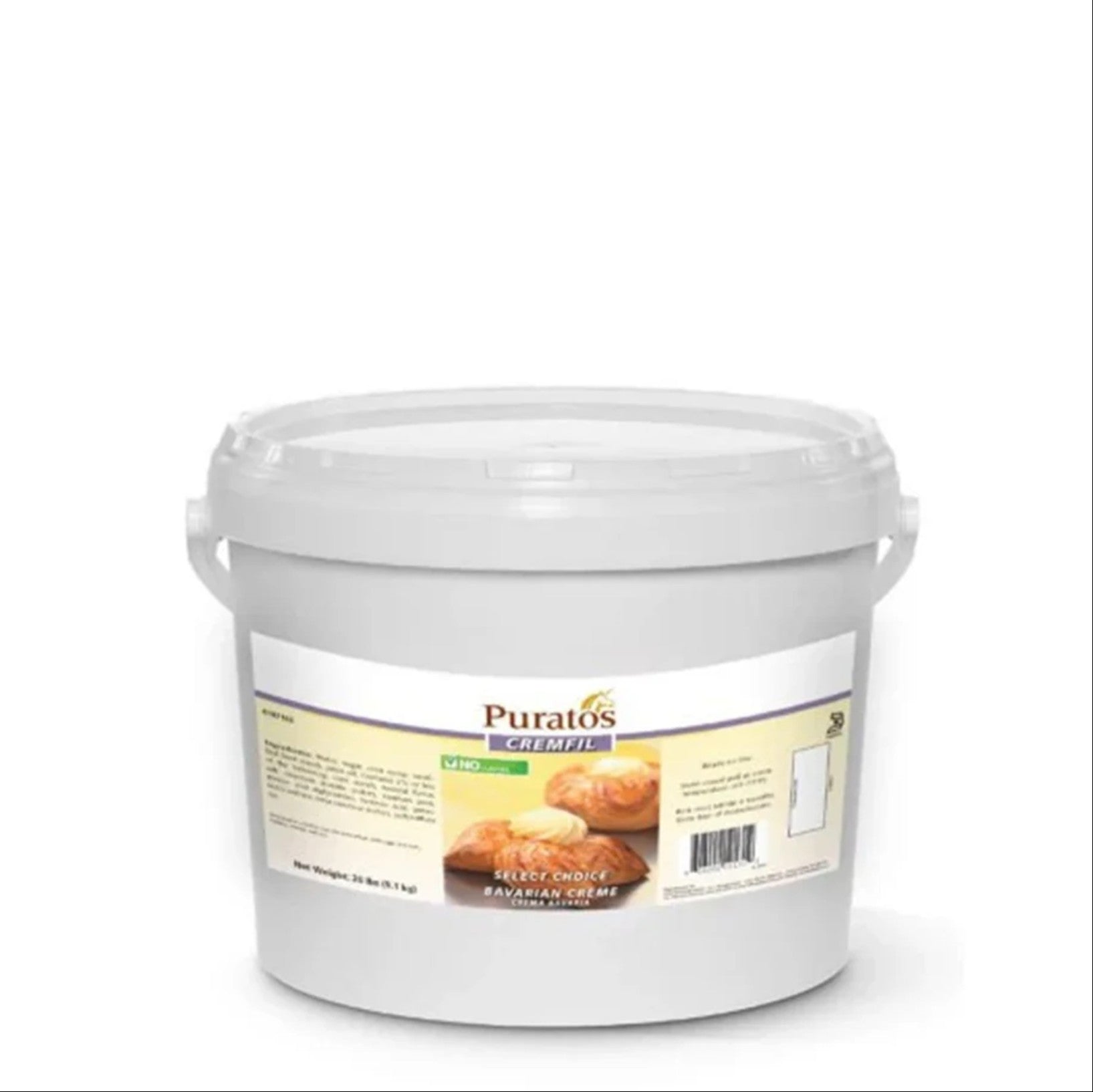 Relleno & Cubierta de Crema Bavarian - 20 lbs.