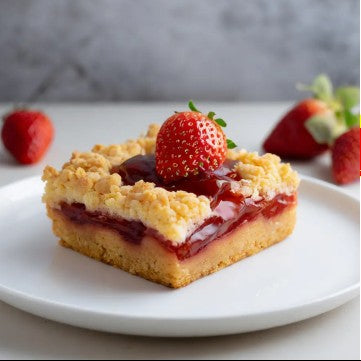 Relleno & Cubierta de Strawberry con Trozos