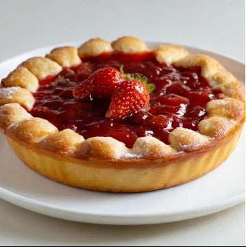 Relleno & Cubierta de Strawberry con Trozos