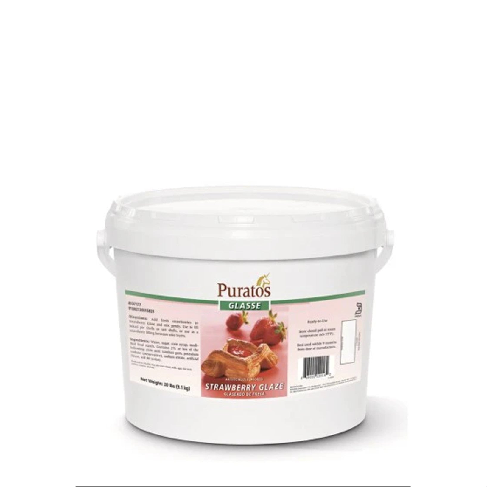Relleno & Cubierta de Strawberry Glaze - 20 lbs.