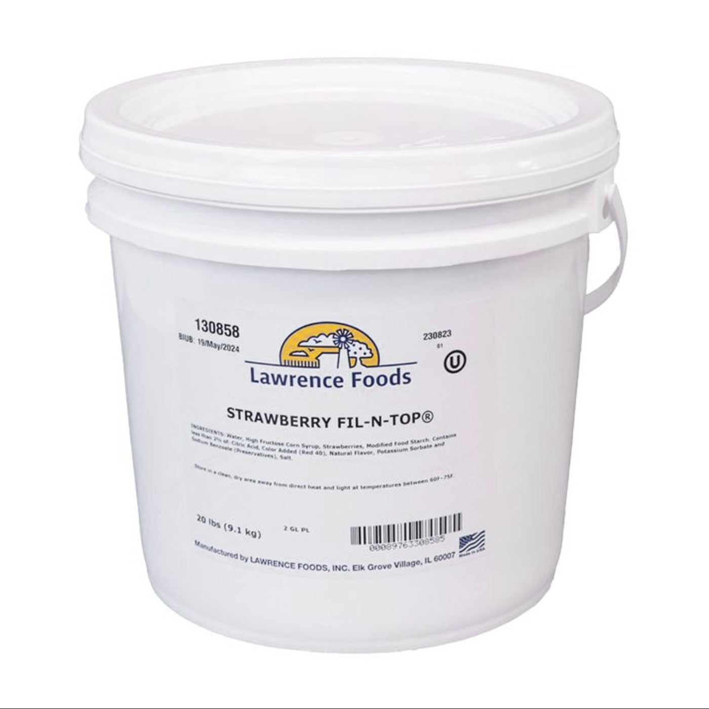 Relleno Strawberry Fill-N-Top 20 lbs.