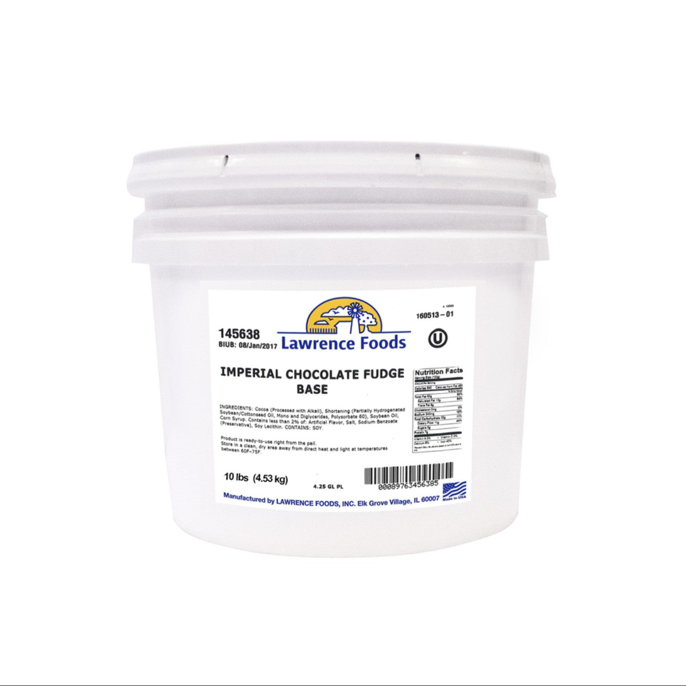 Relleno Chocolate Fudge Base 10 lbs.