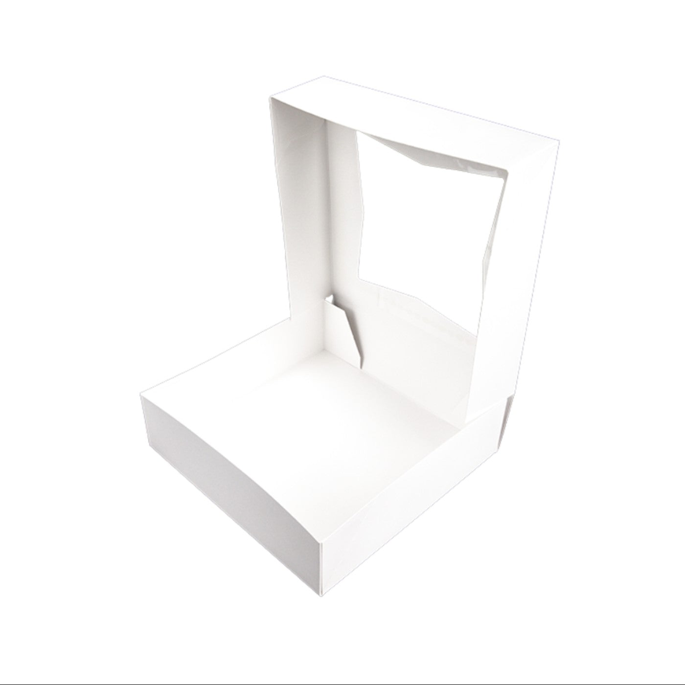 Caja Blanca con Ventana 9x9x2-1/2 - 1 / 200