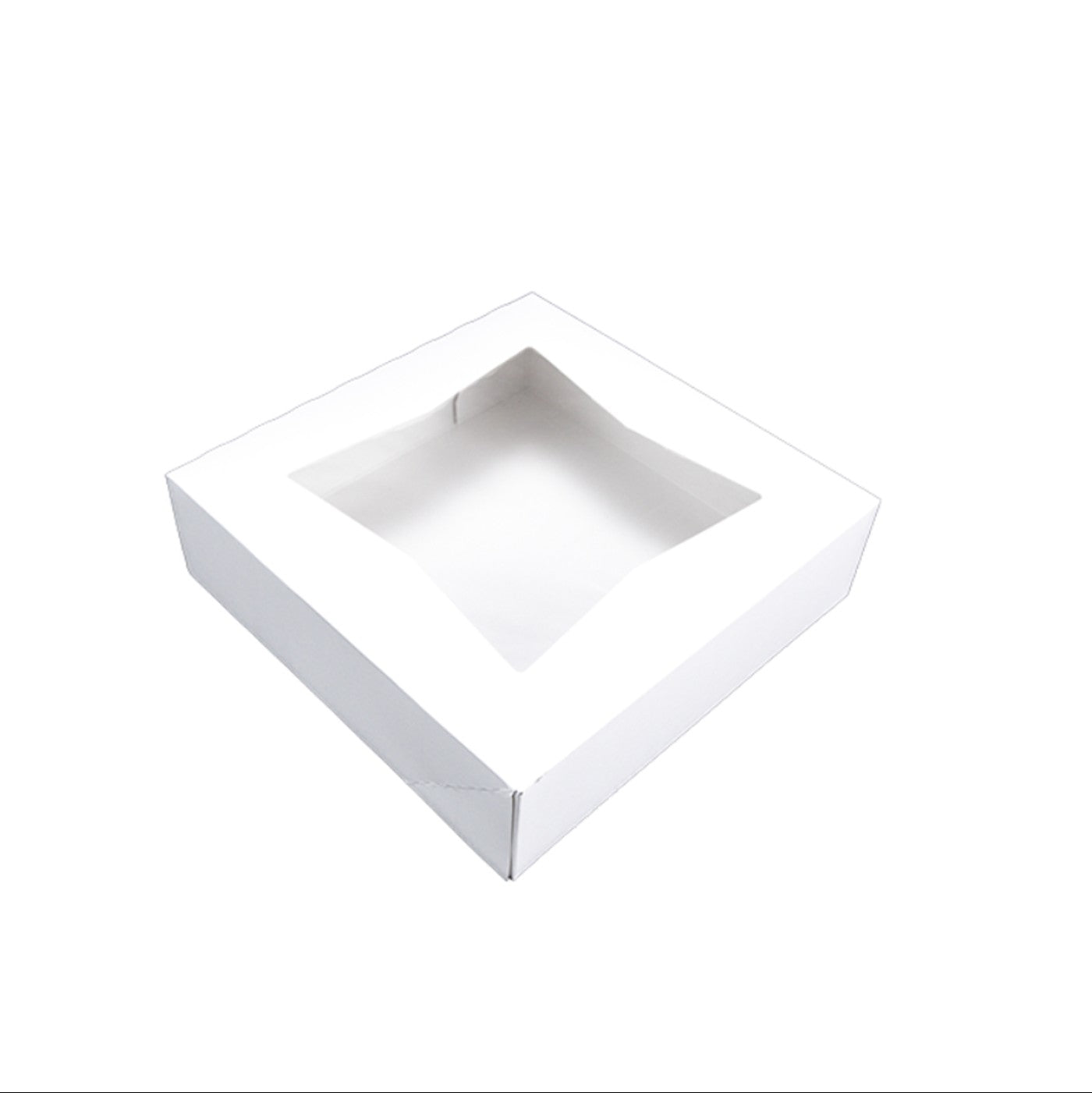 Caja Blanca con Ventana 9x9x2-1/2 - 1 / 200